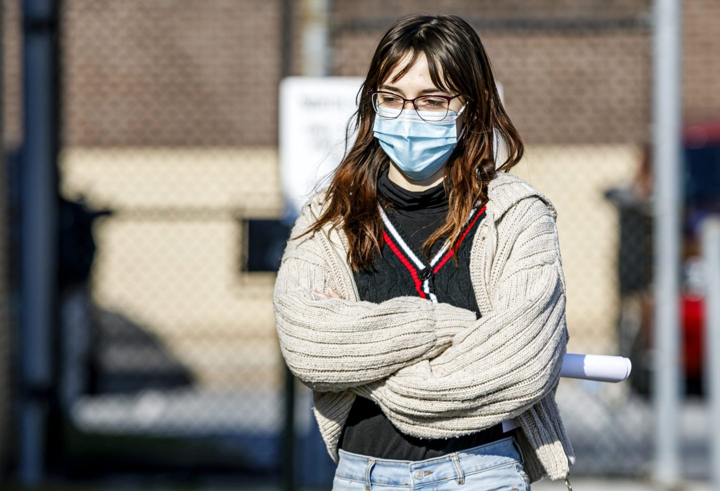 FILE &#8211; Riley June Williams, of Harrisburg, Pa., leaves Dauphin County Prison after being released on Jan. 21, 2021, in Harrisburg. Williams, a Pennsylvania woman linked to a far-right extremist movement, was sentenced on Thursday, March 23, 2023, to three years in prison for storming the U.S. Capitol, where she invaded then-House Speaker Nancy Pelosi’s office with other rioters. (Dan Gleiter/The Patriot-News via AP, File)