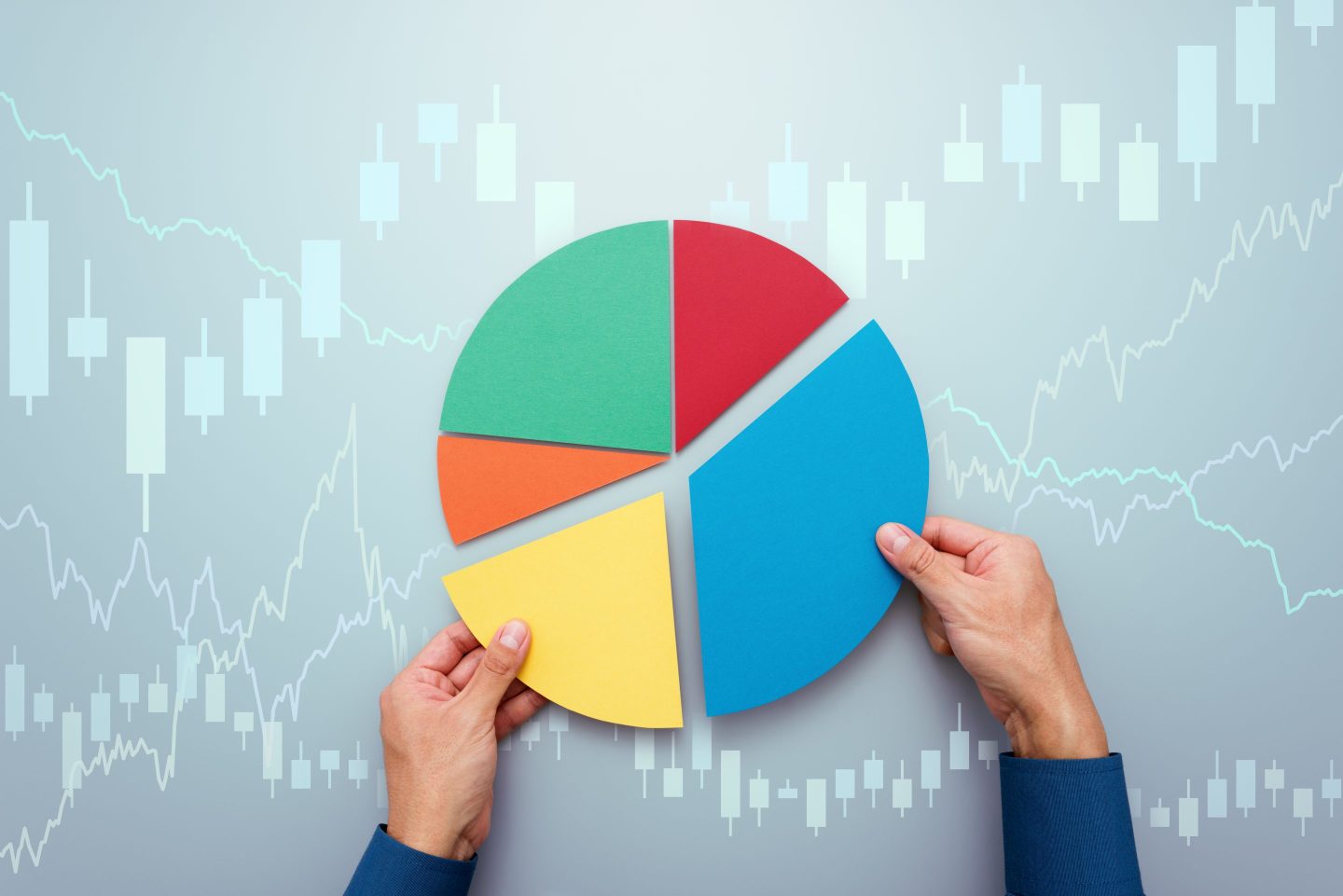 Image of a colorful pie chart