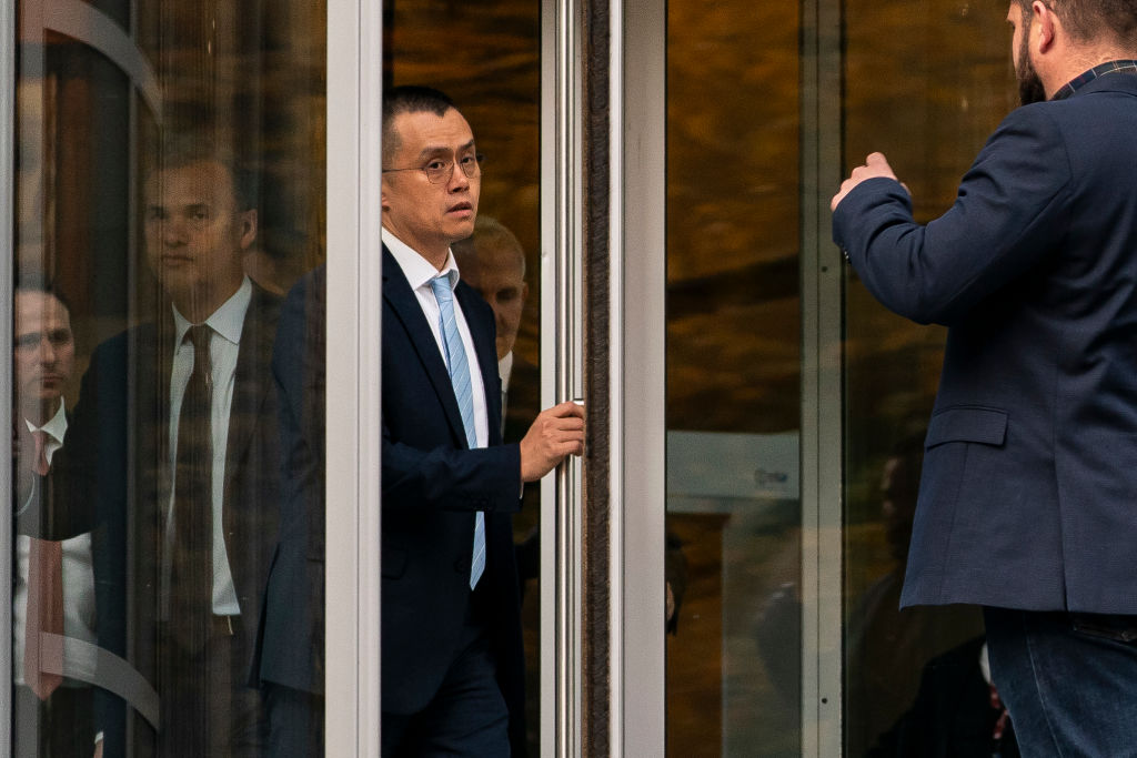 SEATTLE, WASHINGTON &#8211; NOVEMBER 21: Binance CEO Changpeng Zhao leaves the U.S. District Court on November 21, 2023 in Seattle, Washington. Zhao pleaded guilty to a money-laundering charge. (Photo by David Ryder/Getty Images)