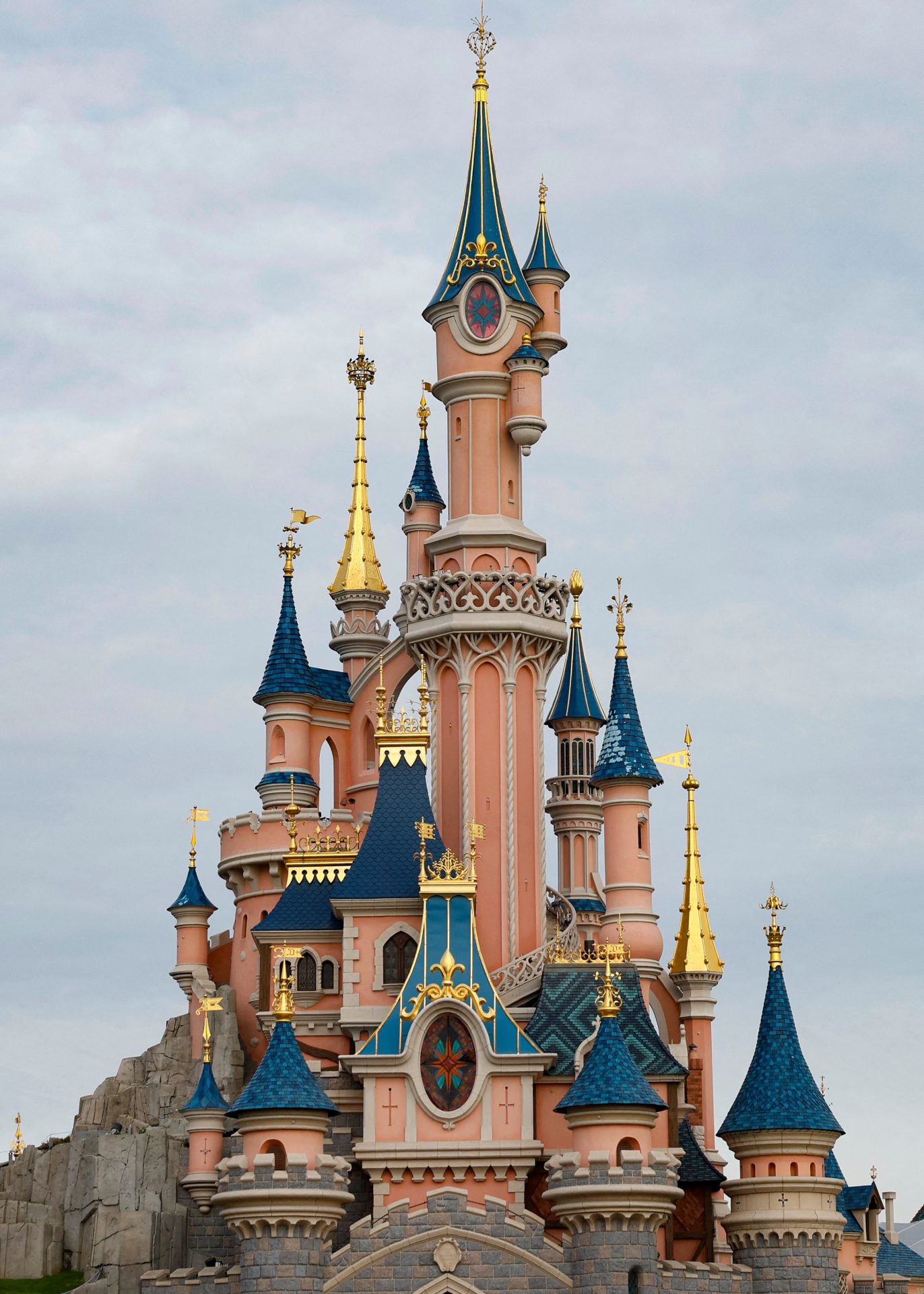 Le Château de la Belle au Bois Dormant FRANCE-TOURISM-DISNEYLAND