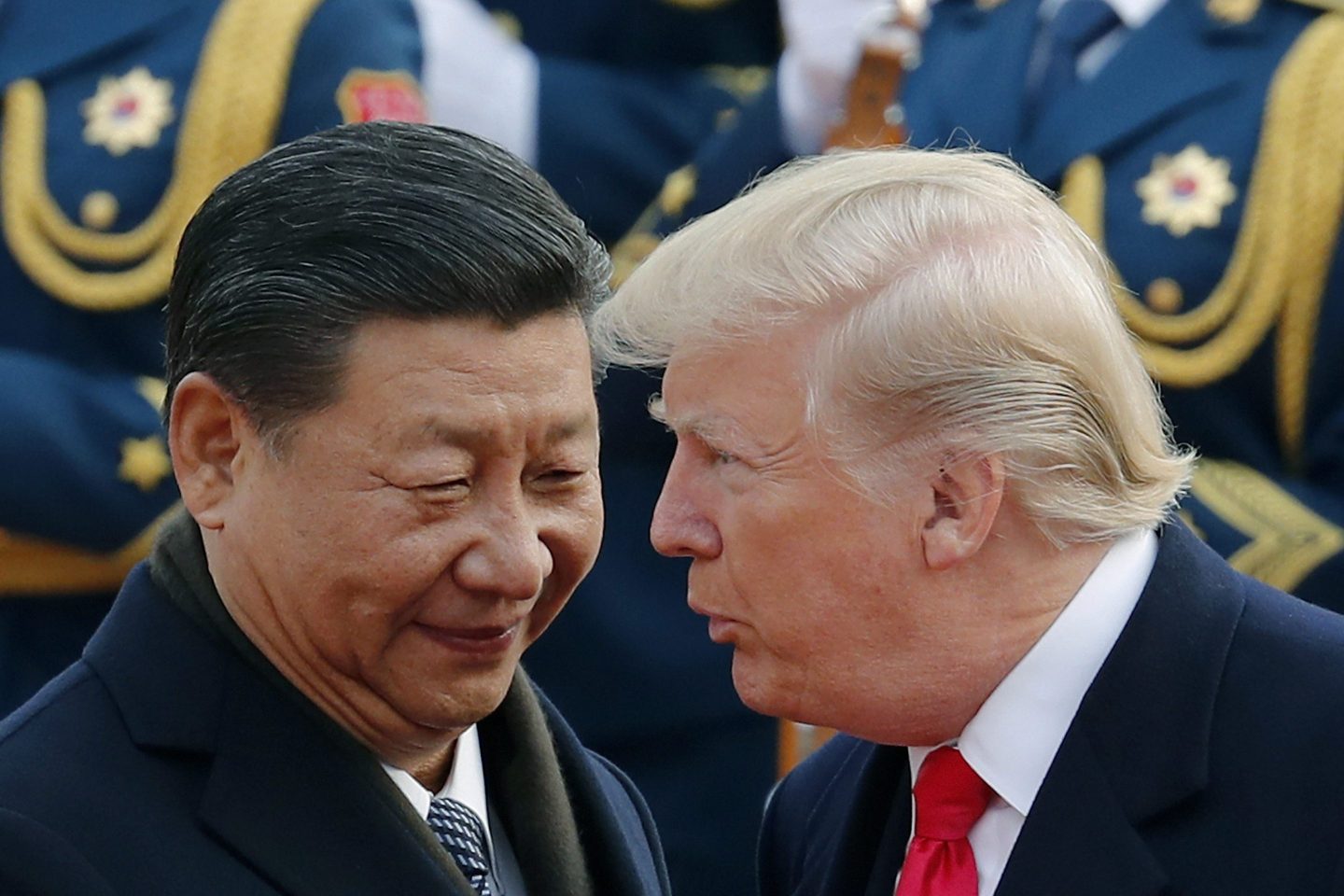 Presidents Trump and Xi speak to each other