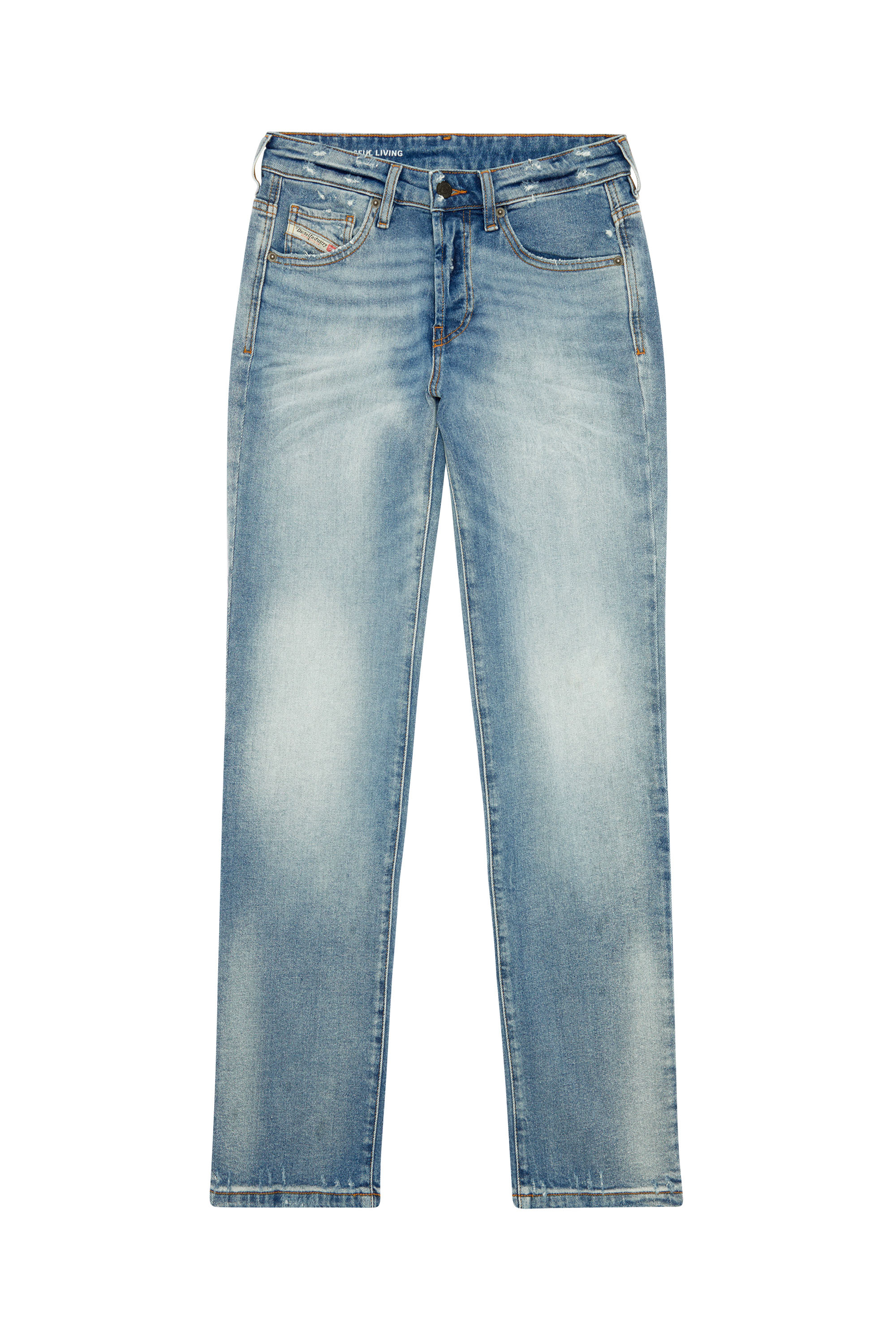Diesel - Regular Jeans 1989 D-Mine 0PFAR Femme, Bleu Clair - Image 3