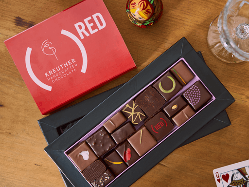 Tantalize and Tempt the Taste-buds with (KREUTHER HANDCRAFTED CHOCOLATE)RED