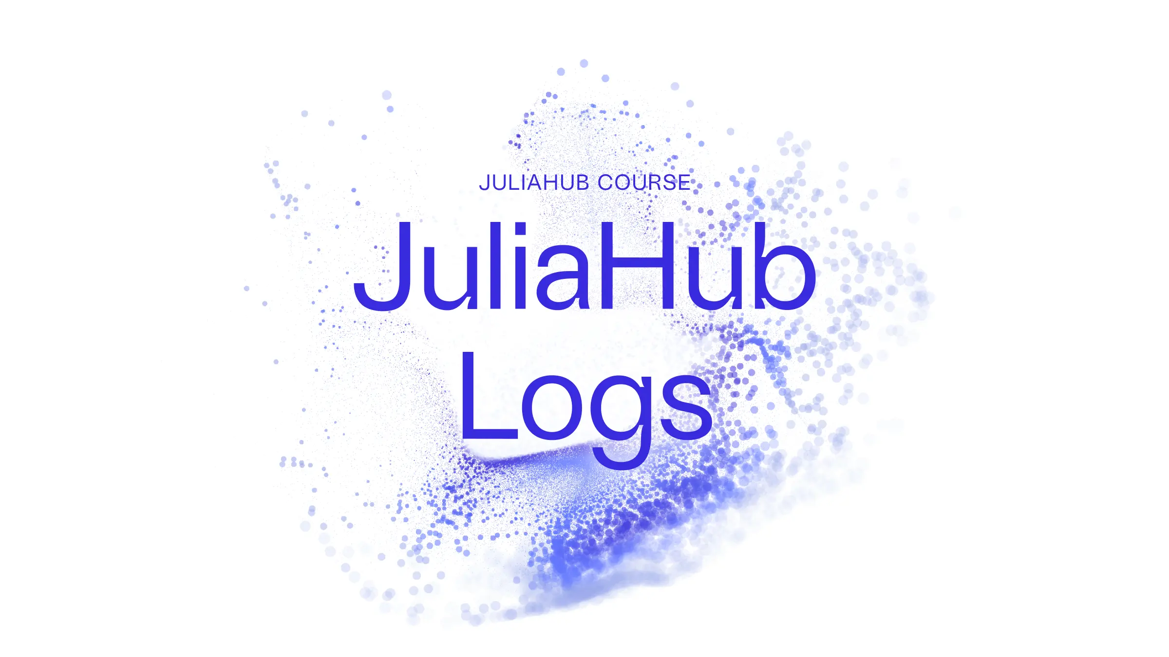 JuliaHub Course: Logs