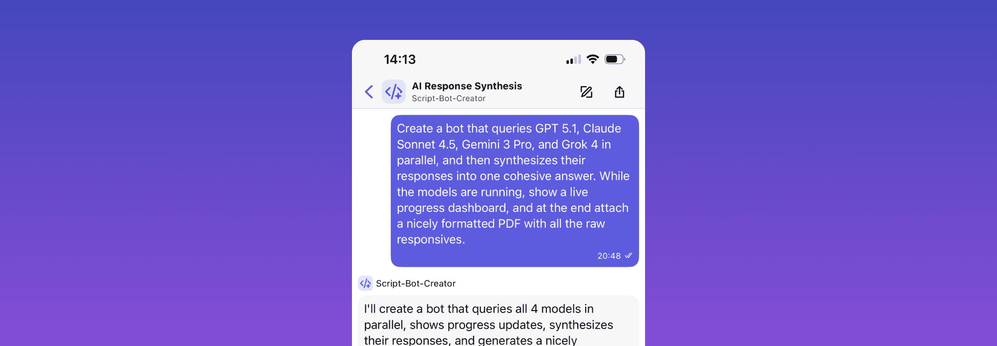 Create applications