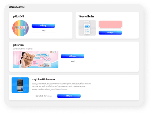 Customization ปรับแต่งได้ให้เหมาะกับแบรนด์ของคุณ