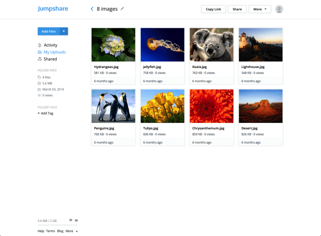 Jumpshare 免費 2 GB 雲端儲存空間，輕鬆線上共享檔案
