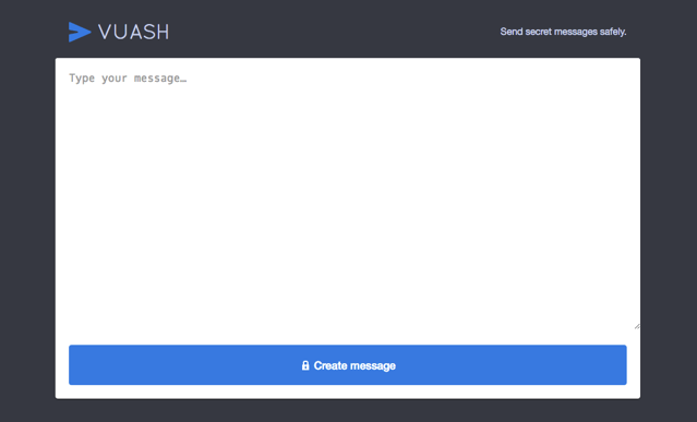 Vuash 免費傳訊服務，閱讀後自動銷毀傳送資料更安全