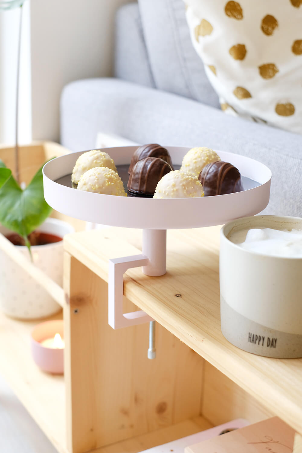 DIY Klemmtablett für die neuen Kuchenkugeln von Dr. Oetker von Gingered Things