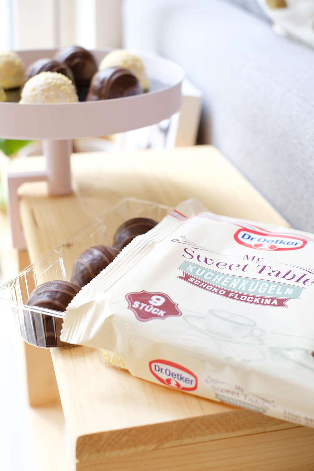 DIY Klemmtablett für die neuen Kuchenkugeln von Dr. Oetker von Gingered Things