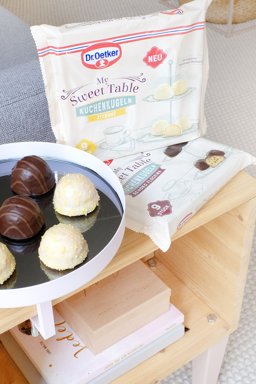 DIY Klemmtablett für die neuen Kuchenkugeln von Dr. Oetker von Gingered Things