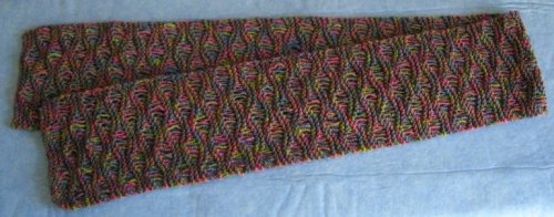 Drop stitch scarf Drop stitch scarf