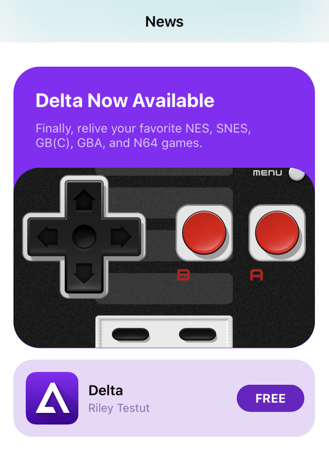 Delta News Item