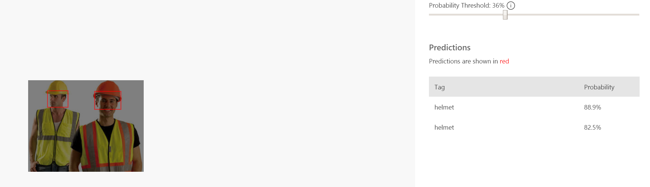customvision alt text