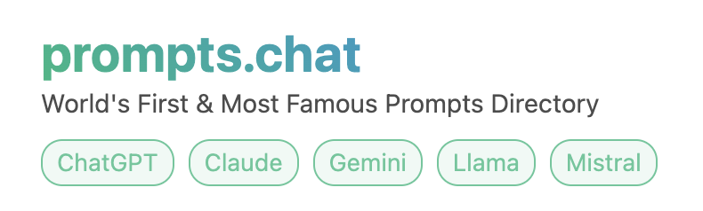 prompts.chat