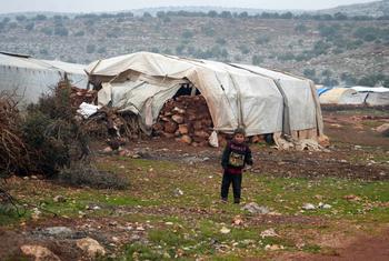 More than two million displaced Syrians continue to live in temporary shelters.