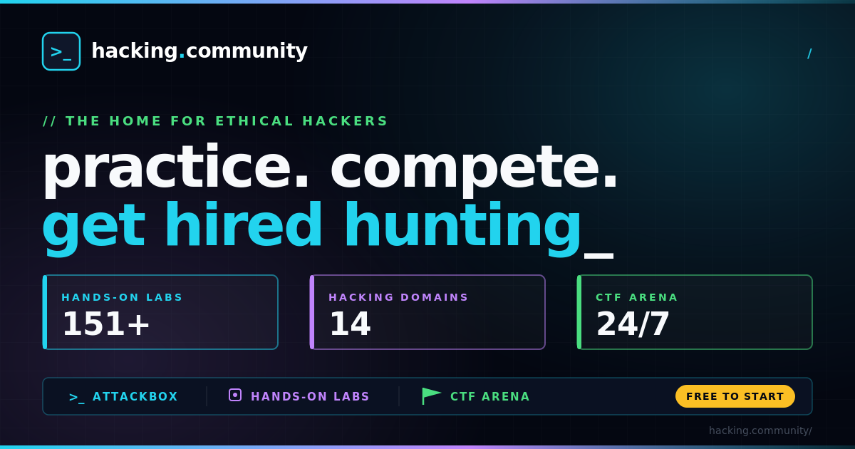 hacking.community screenshot