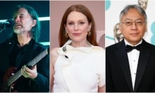 Radiohead's Thom Yorke, actress Julianne Moore, and Nobel Prize winning novelist Kazuo Ishiguro