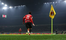 Christian Pulisic of AC Milan in action