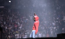 Kendrick Lamar performs onstage during The Pop Out – Ken & Friends