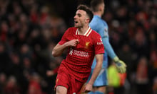 Diogo Jota of Liverpool celebrates