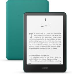 Amazon Kindle Paperwhite in teal