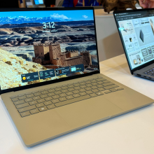 the asus zenbook a14 at ces 2025