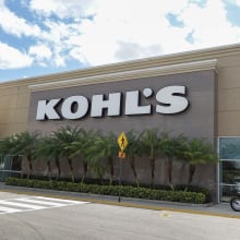 Kohl's storefront 