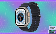 Apple Watch Ultra on a white background