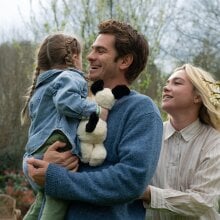 Andrew Garfield and Florence Pugh in "We Live in Time"