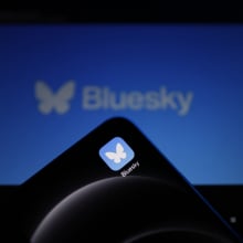 Bluesky app logo