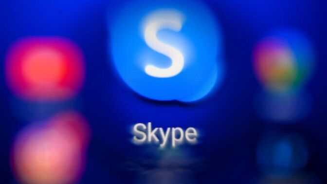 The Skype logo