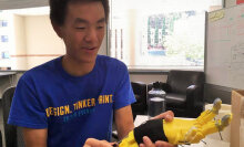 3D-printed 'Spock' hand lets young amputee play basketball again