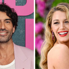 Justin Baldoni and Blake Lively.