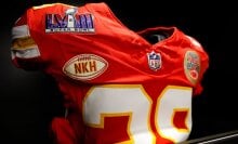 Kansas City Chiefs Super Bowl jersey