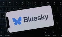 The image shows the logo of Bluesky