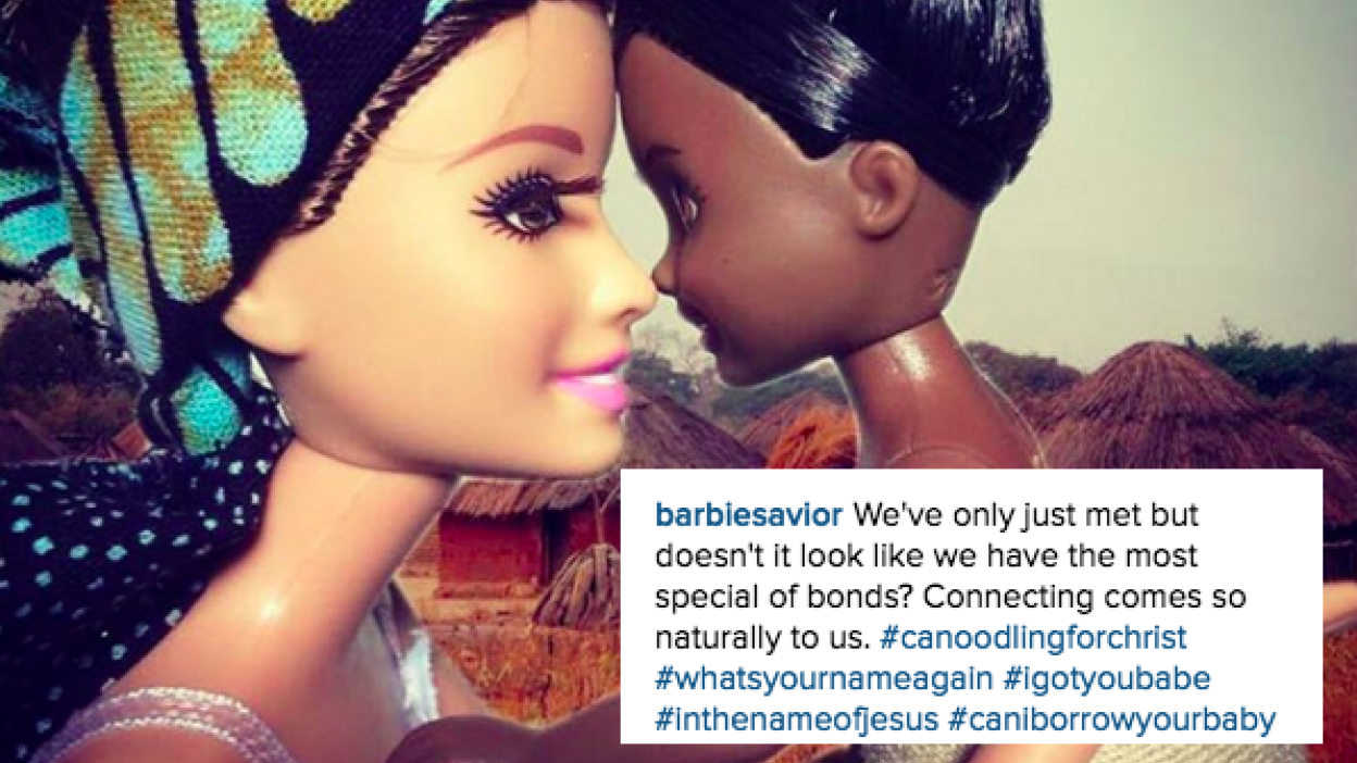 'White Savior Barbie' brilliantly mocks insincere volunteer selfies in Africa