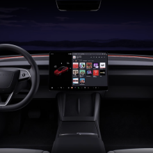 Tesla Model 3 interior