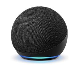 Echo Dot smart speaker in black