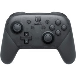 black nintendo switch pro controller