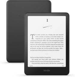 kindle paperwhite on white background