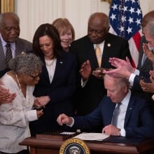 Juneteenth is now an official federal holiday