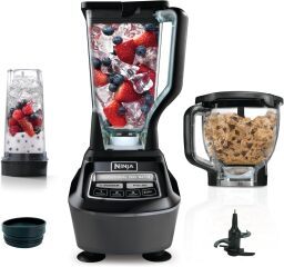 Ninja Mega Kitchen System blender and accessories