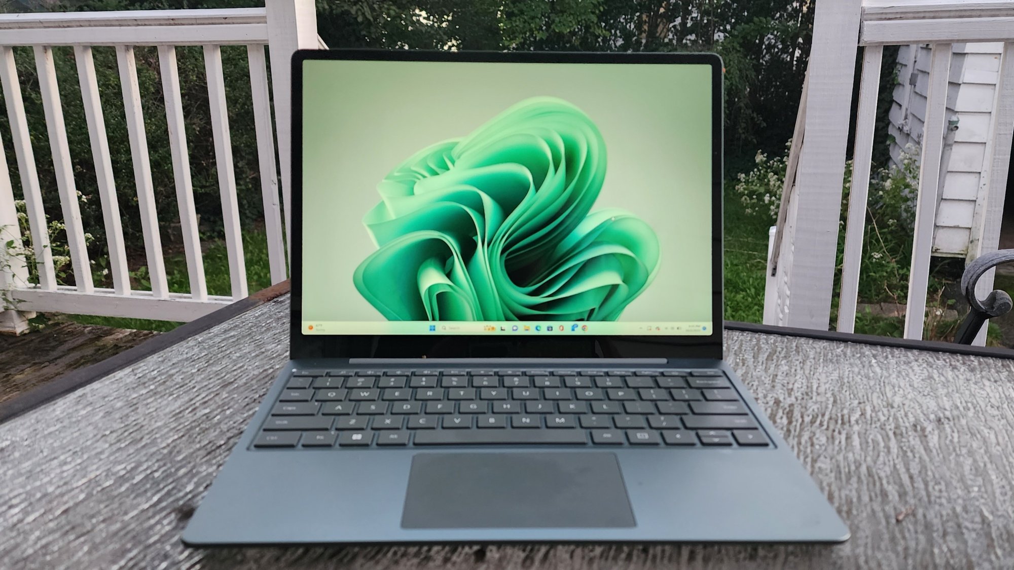 Microsoft Surface Laptop Go 3 on a table