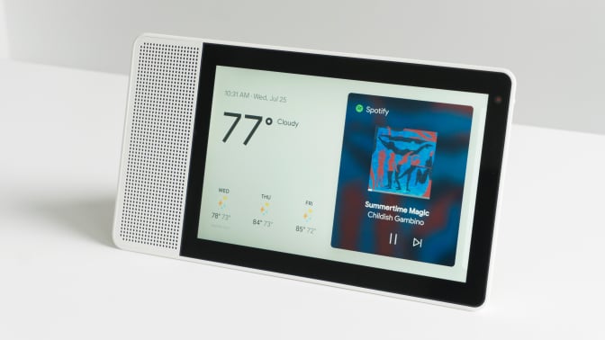 Lenovo's Smart Display takes smart speakers to the next level with a touchscreen