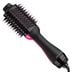 black and pink revlon one-step hot air brush