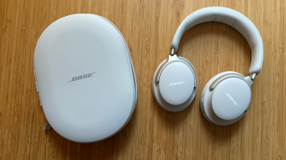 A pair of Bose QuietComfort Ultra headphones