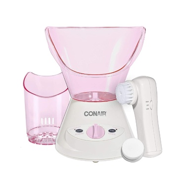 True Glow by Conair Gentle Mist Moisturizing Facial Steamer on a white background.