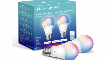 two pack of kasa smart bulbs